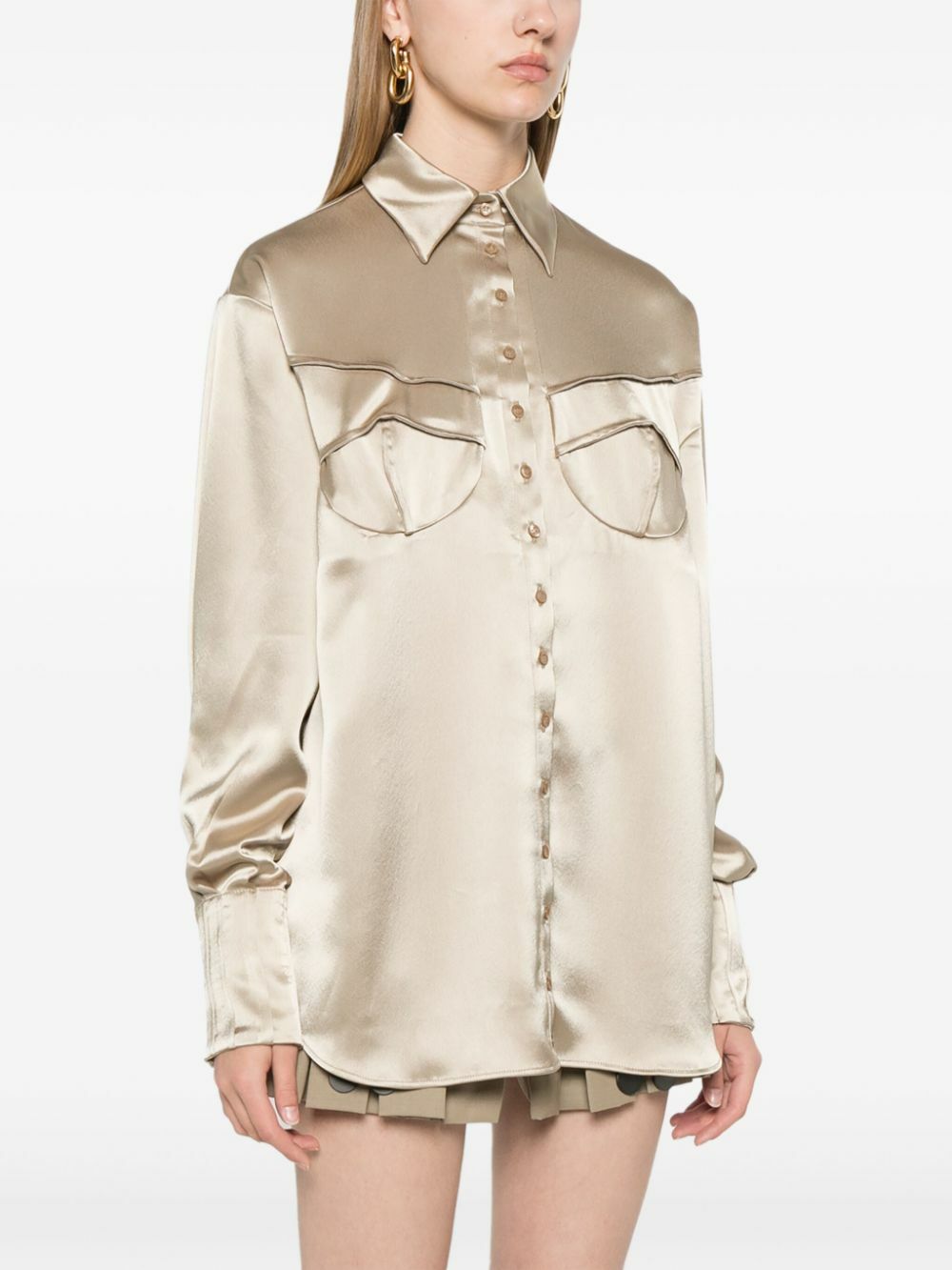 Sinead O'Dwyer Classic Satin Shirt