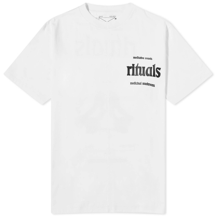 Photo: Space Available Men's Rituals T-Shirt in White