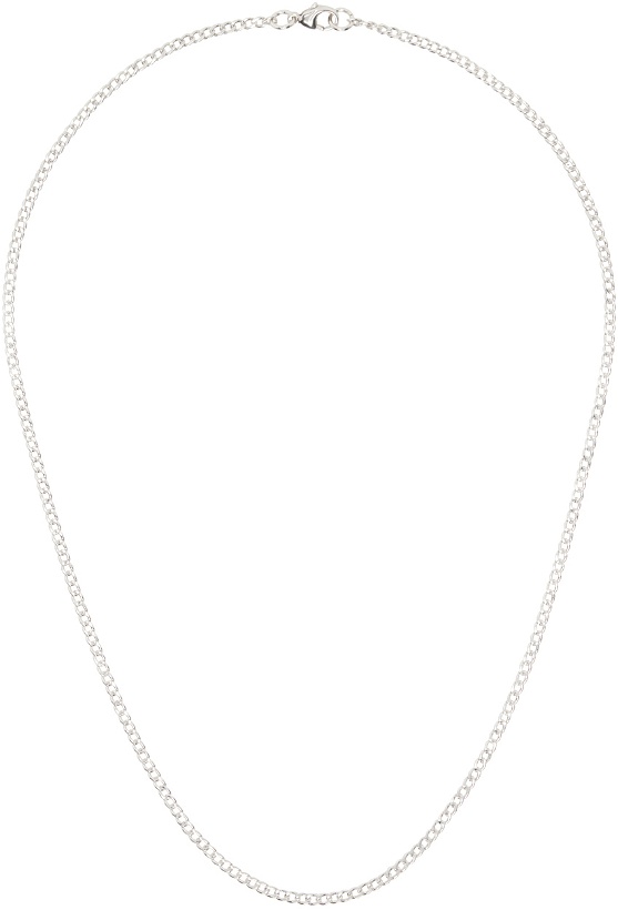 Photo: MAPLE Silver Curb Chain 4mm Necklace