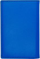 Comme des Garçons Wallets Blue Super Fluo Cardholder