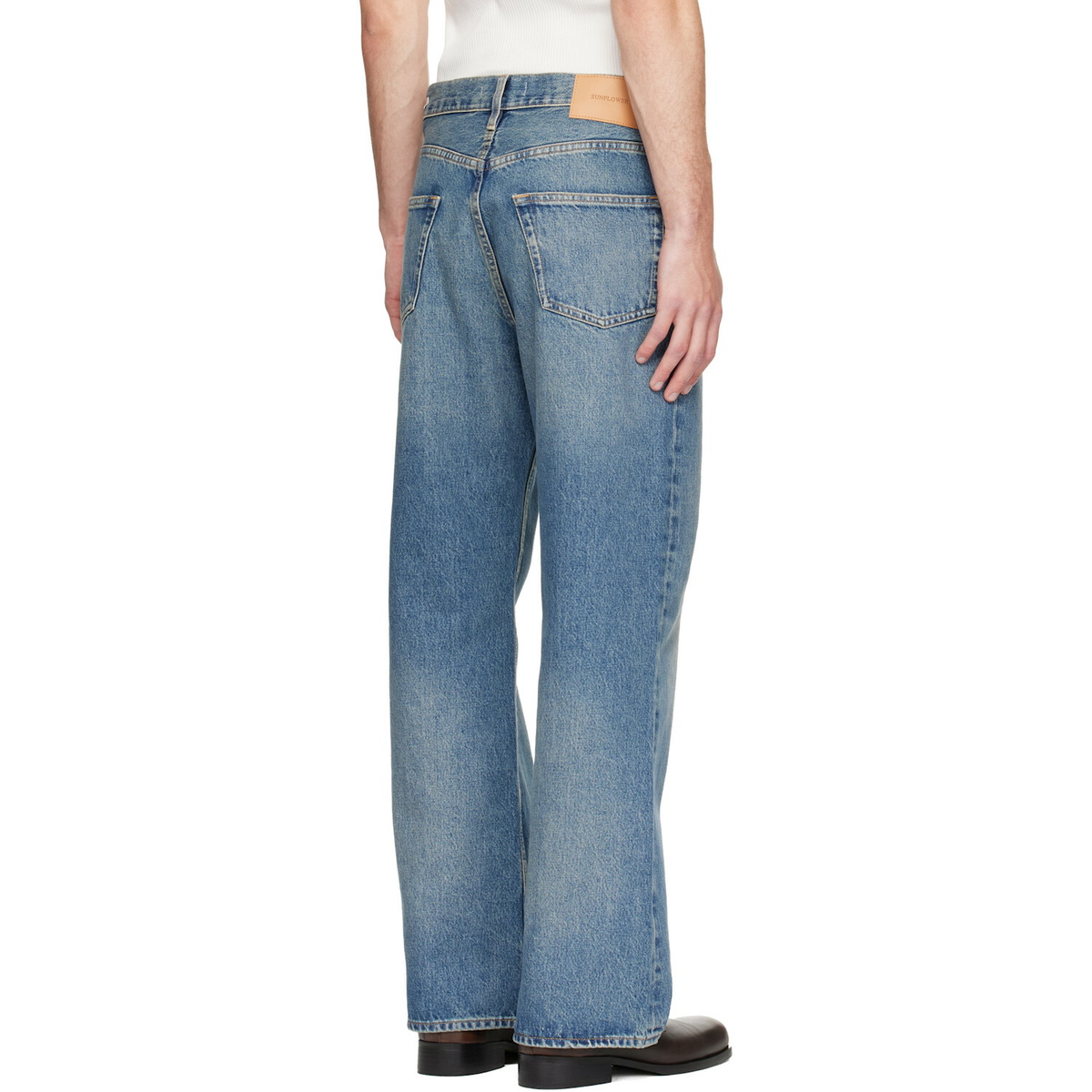 Sunflower Blue Relaxed Boot Jeans
