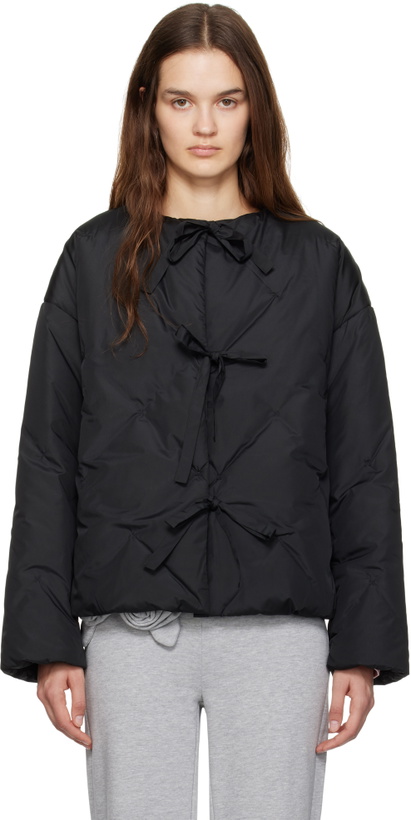 Photo: Sleeper Black Ukiyo Puffer Jacket