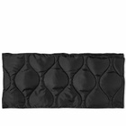 F/CE. Men's x Taion Packable Down Scarf in Black