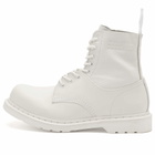 MM6 Maison Margiela Men's x Dr Martens 1460 8-Eye Boot in White