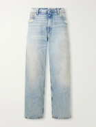 Our Legacy - Vast Cut Wide-Leg Distressed Jeans - Blue
