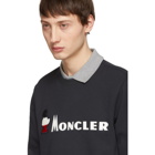 Moncler Navy Maglia Monduck Sweatshirt