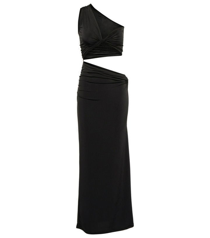 Photo: Jade Swim Yana one-shoulder cutout maxi dress