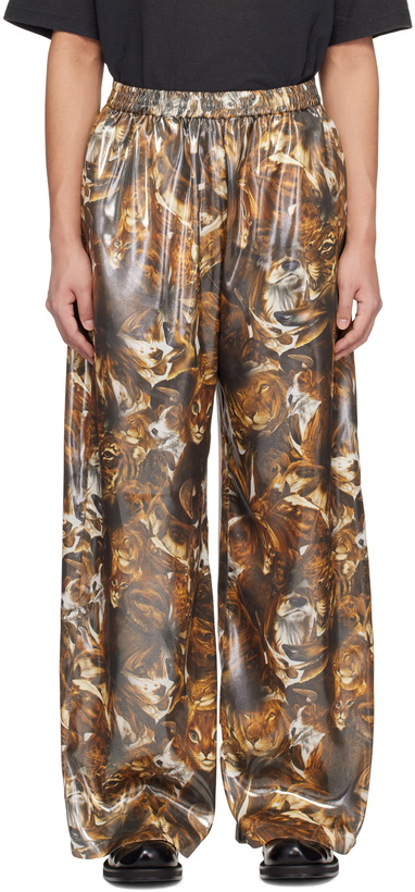 Photo: Acne Studios Brown Per B. Sundberg Edition Trousers