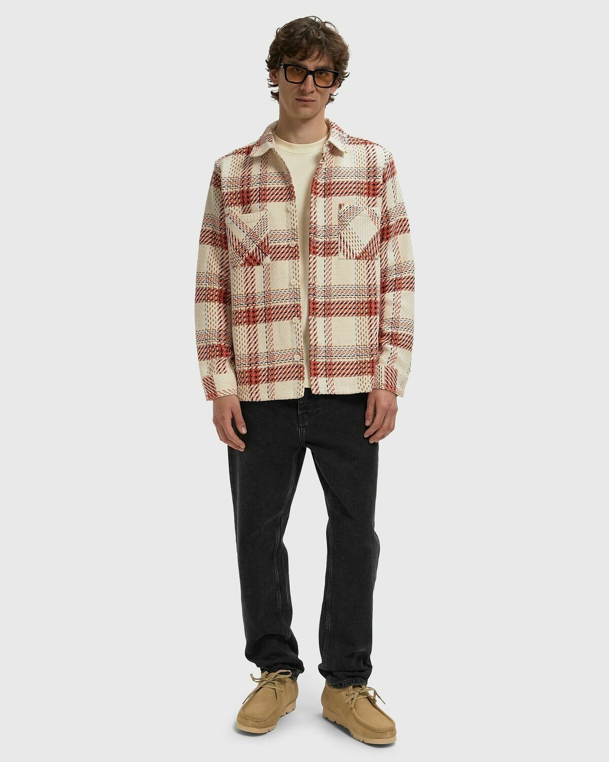 WHITING OVERSHIRT PLAID WEAVE