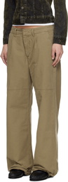 JEANERICA Khaki Mina Trousers