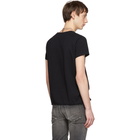 Saint Laurent Black Natural Heart T-Shirt