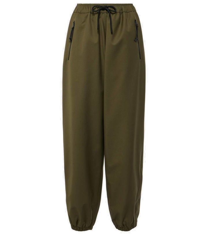 Photo: Loro Piana Technical wool-blend wide-leg pants