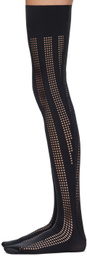 FAL-ASH Black Striped Socks