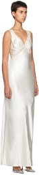 Reformation Off-White Chania Maxi Dress