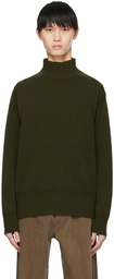 Taiga Takahashi Khaki Lot. 514 Turtleneck