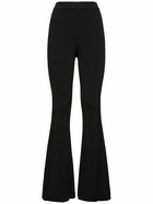 STELLA MCCARTNEY - Compact Knit Technical Flared Pants