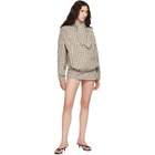 Sandy Liang Beige Eddy Jacket