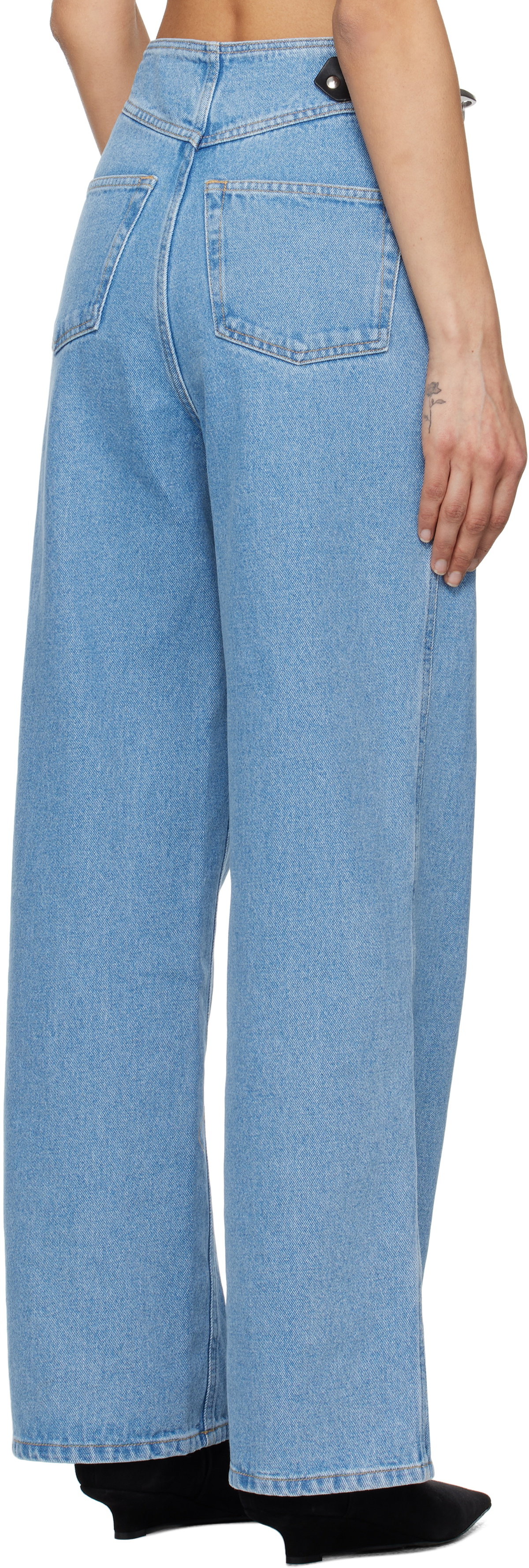 Nanushka Blue Makena Jeans