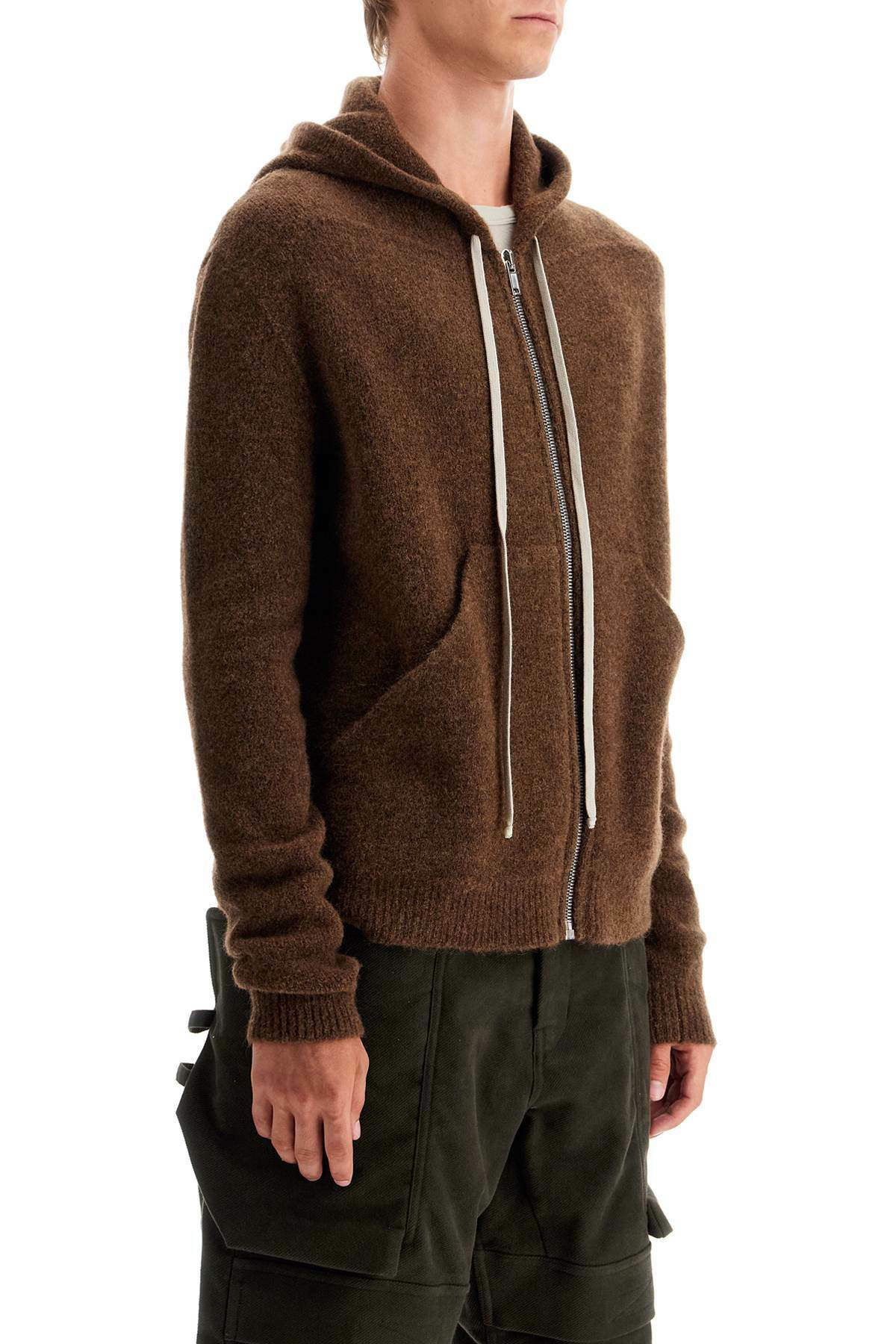 お歳暮ならオンライン sweatshirt knitted OWENS RICK Brown Owens Rick 帽子