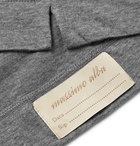 Massimo Alba - Mélange Cotton and Cashmere-Blend Jersey T-Shirt - Gray