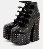Marc Jacobs Kiki studded leather platform ankle boots
