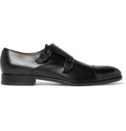 Hugo Boss - Stamford Leather Monk-Strap Shoes - Men - Black