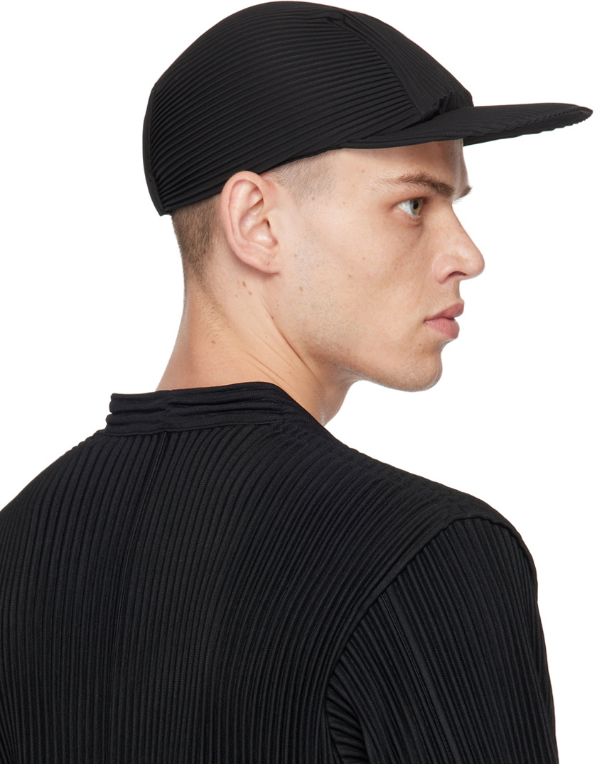 HOMME PLISSÉ ISSEY MIYAKE Black Pleats Cap Homme Plisse Issey Miyake