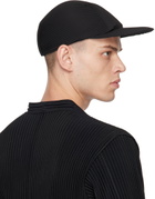 HOMME PLISSÉ ISSEY MIYAKE Black Pleats Cap