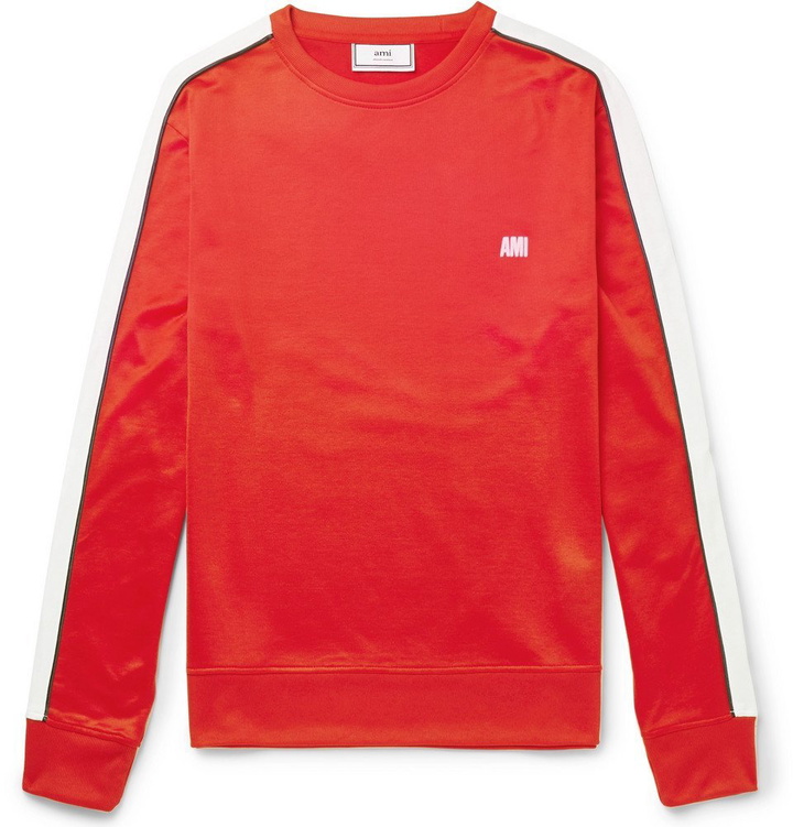 Photo: AMI - Jersey Sweatshirt - Men - Red