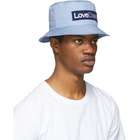 Golden Goose Blue Love Dealer Pacey Hat