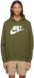 Nike Green Fleece Sportswear Club Hoodie