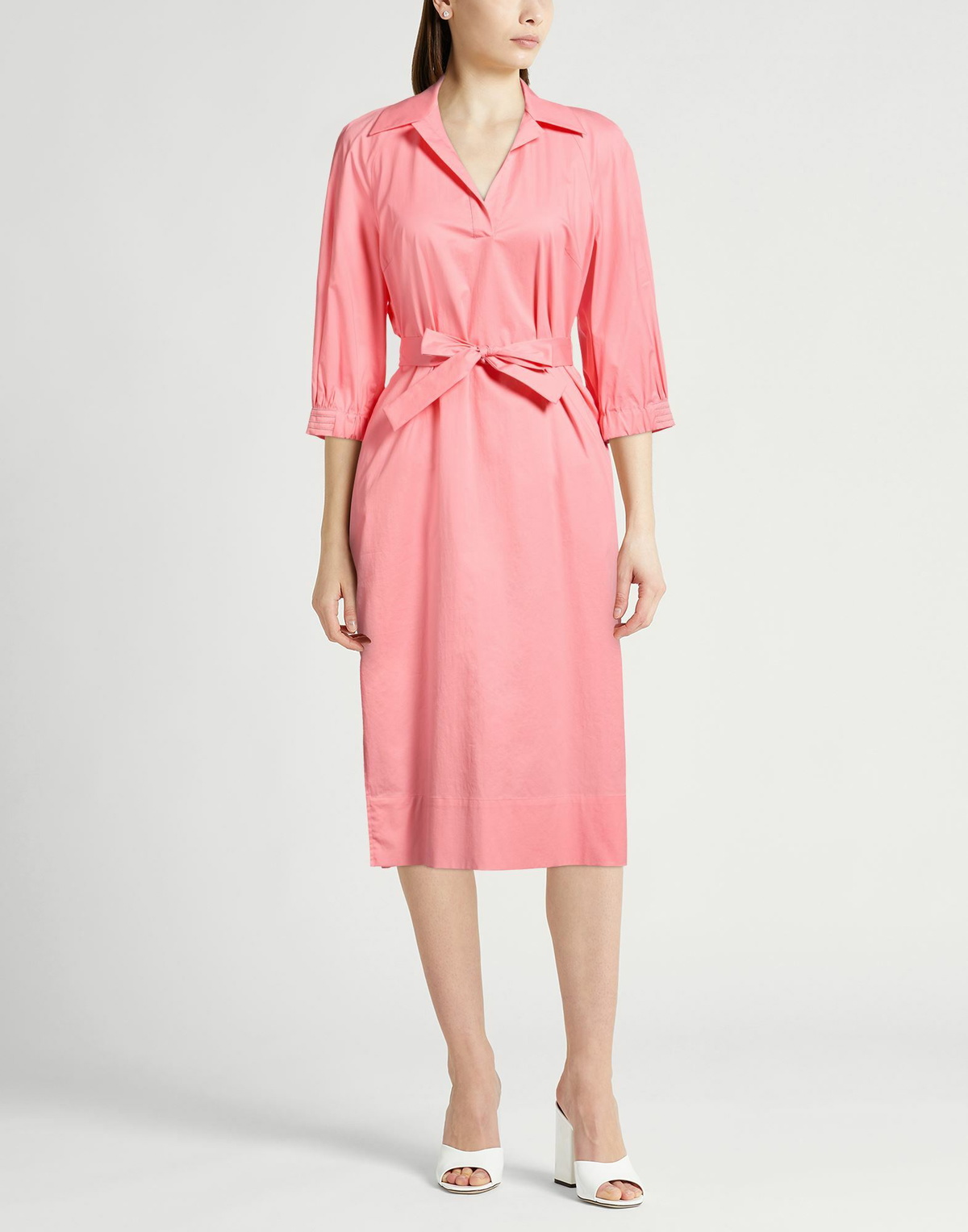 Peserico Womens Midi dress in Pink