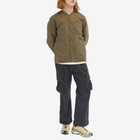 Nanga Men's Hinoc Ripstop Inner Down Cardigan in Army Green