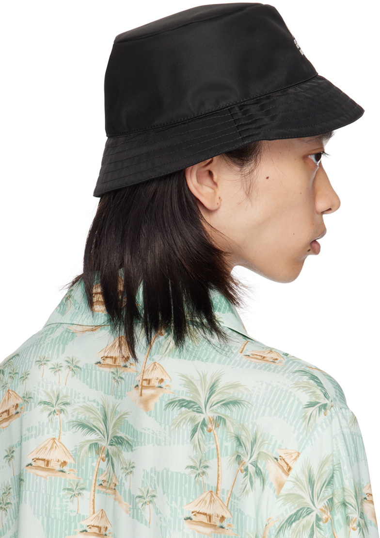 AMIRI Black 'Amiri Arts District' Bucket Hat Amiri