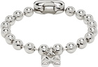 Off-White Arrow Ball Chain Bracelet