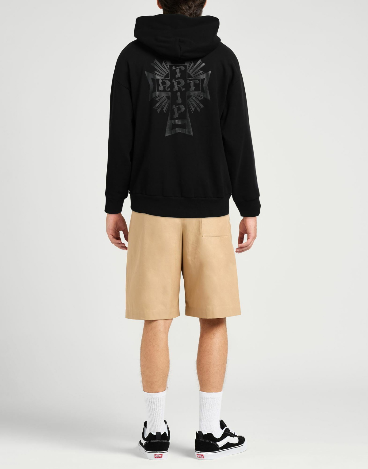 Aries Mens Sweatshirt in Black