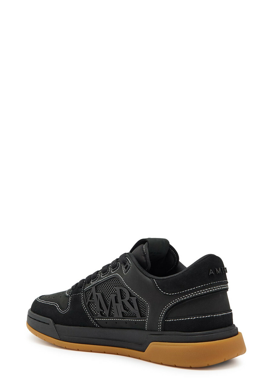 Amiri Classic Logo-appliquéd Suede Sneakers Black
