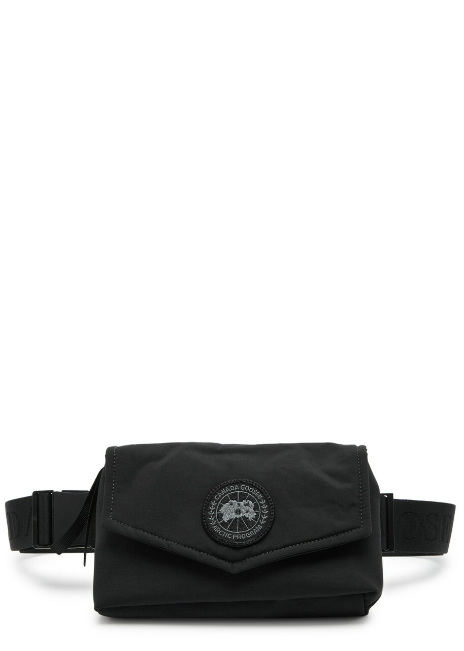 Canada Goose Mini Logo-appliquéd Nylon Belt bag - Black - One Size