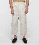 Comme des Garcons Homme - Cotton wide-leg pants