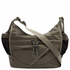 F/CE. Textured Twill 2-Way Shoulder Bag in Charcoal 