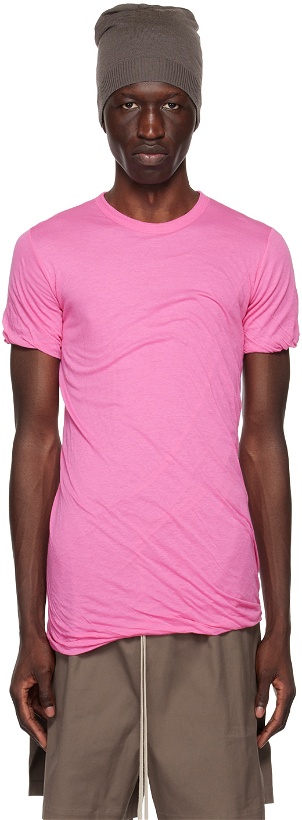 Photo: Rick Owens Pink Double T-Shirt