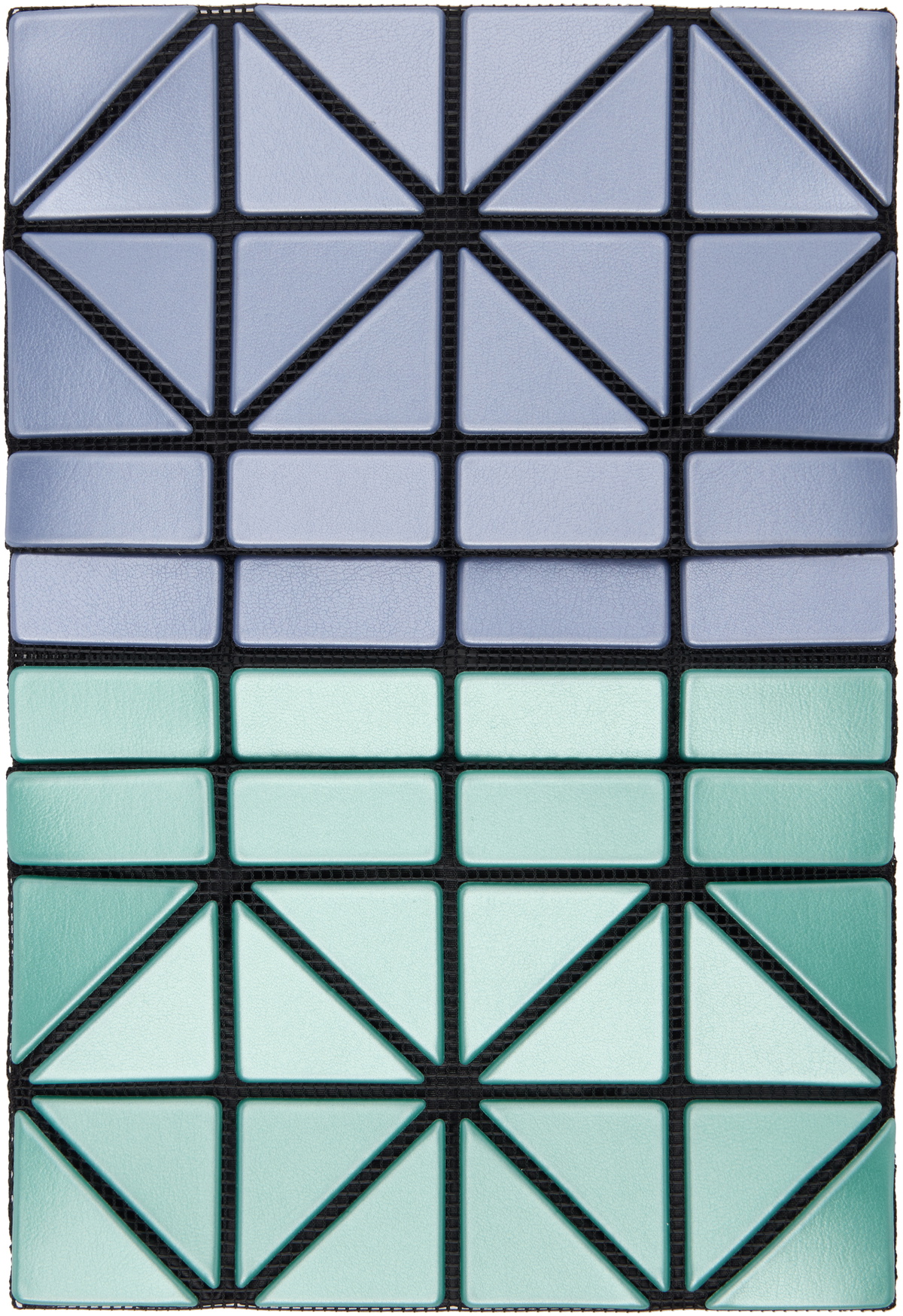 BAO BAO ISSEY MIYAKE Blue & Green Bifold Card Holder