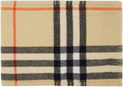 Burberry Beige Check Cashmere Snood