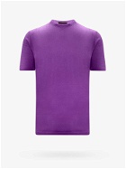 Roberto Collina Sweater Purple   Mens