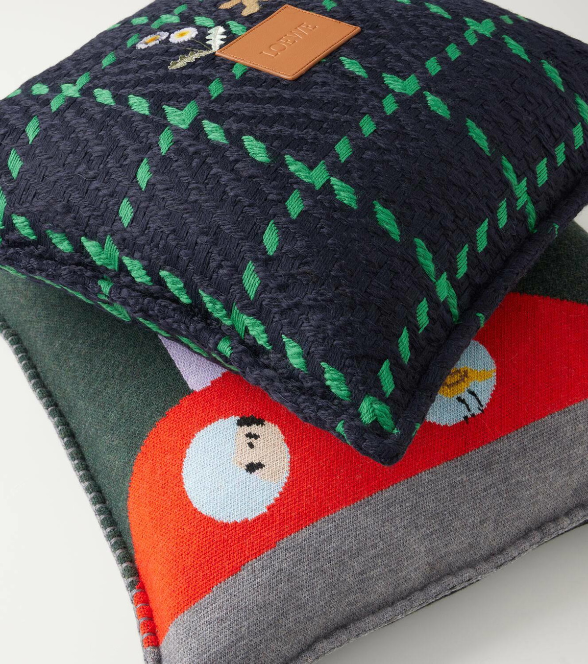 Loewe x Suna Fujita Submarine wool cushion