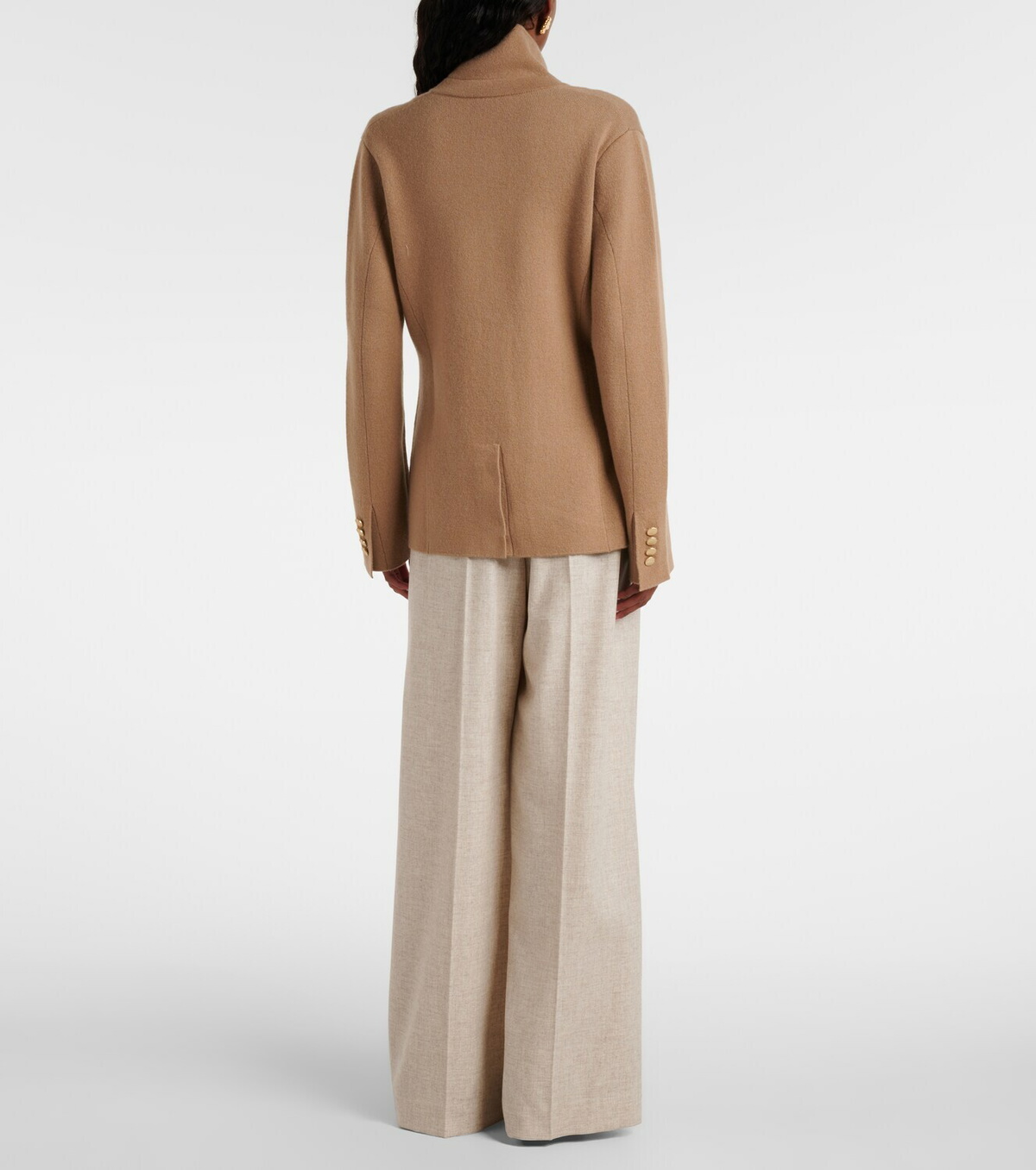 Jardin des Orangers Wool and cashmere blazer