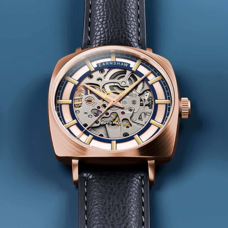 Thomas Earnshaw Moorgate Rose Gold-tone Dial Mens Watch ES-8319-04