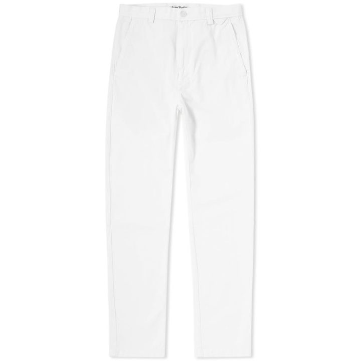 Photo: Acne Studios Ishir Twill Chino White