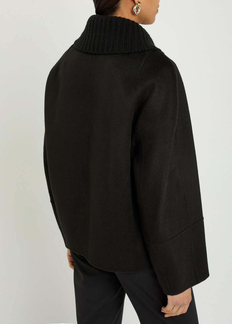 Joseph Cooksey Wool and Cashmere-blend Jacket Black