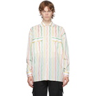 Moschino White Stripe Fantasy Shirt